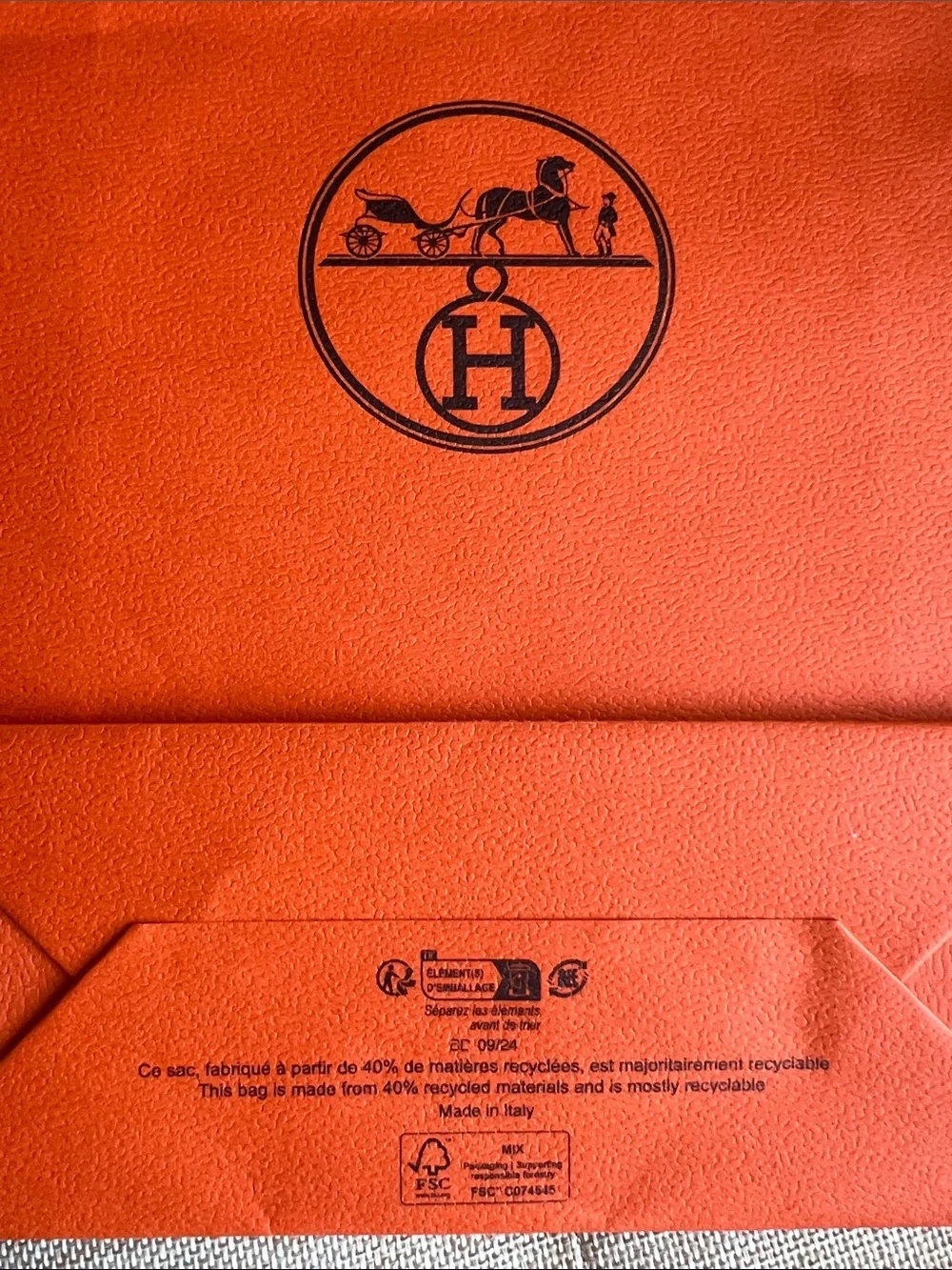 Hermes Paper Bag